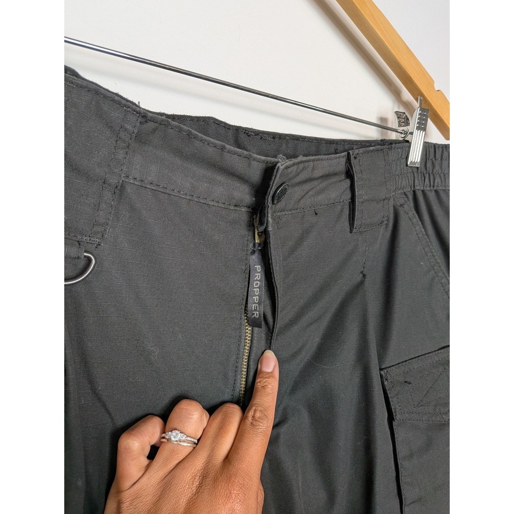 Propper Tactical Cargo Cotton Blend Straight Leg Black 34 x 32 - Picture 6 of 11